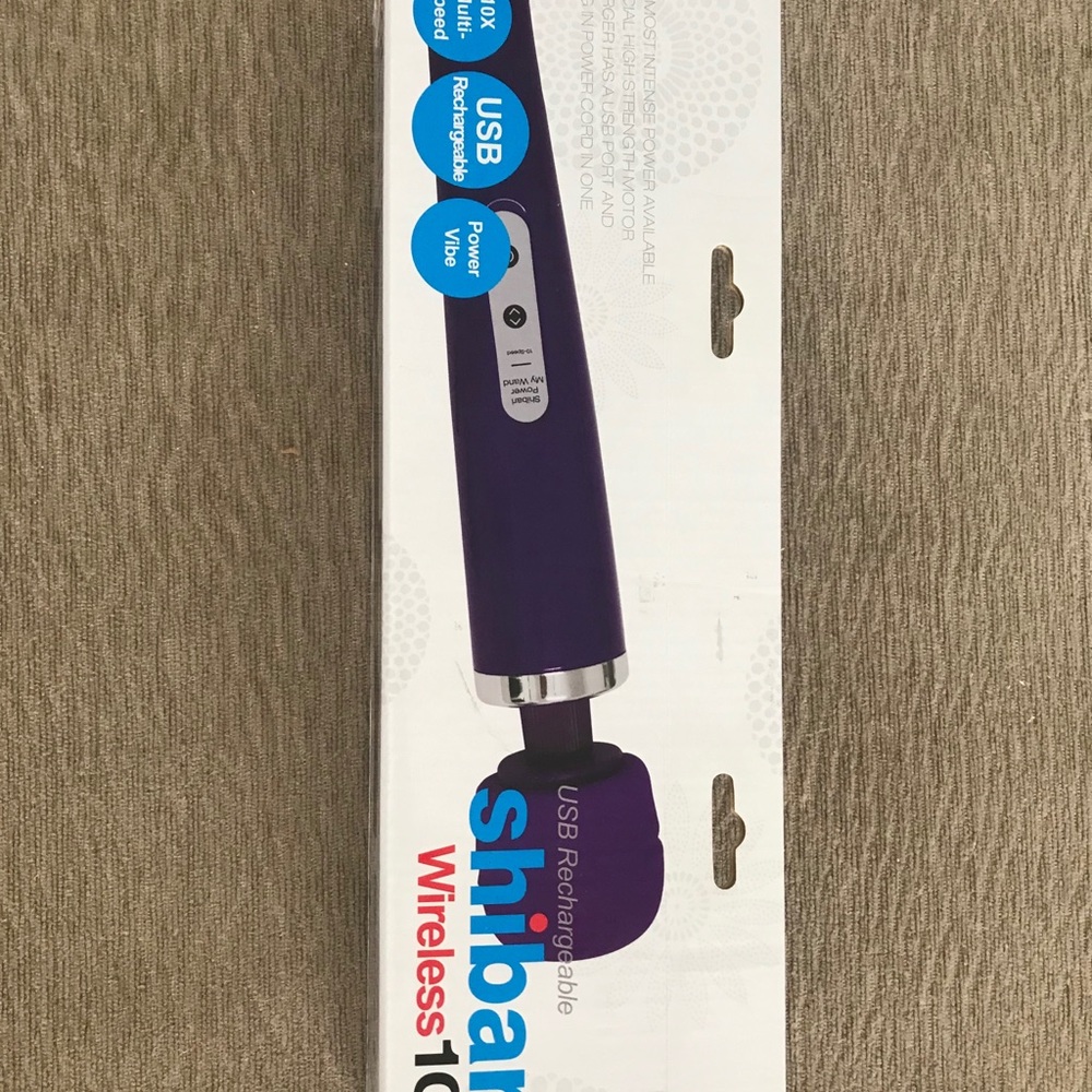 Therapy massager ten speed, purple